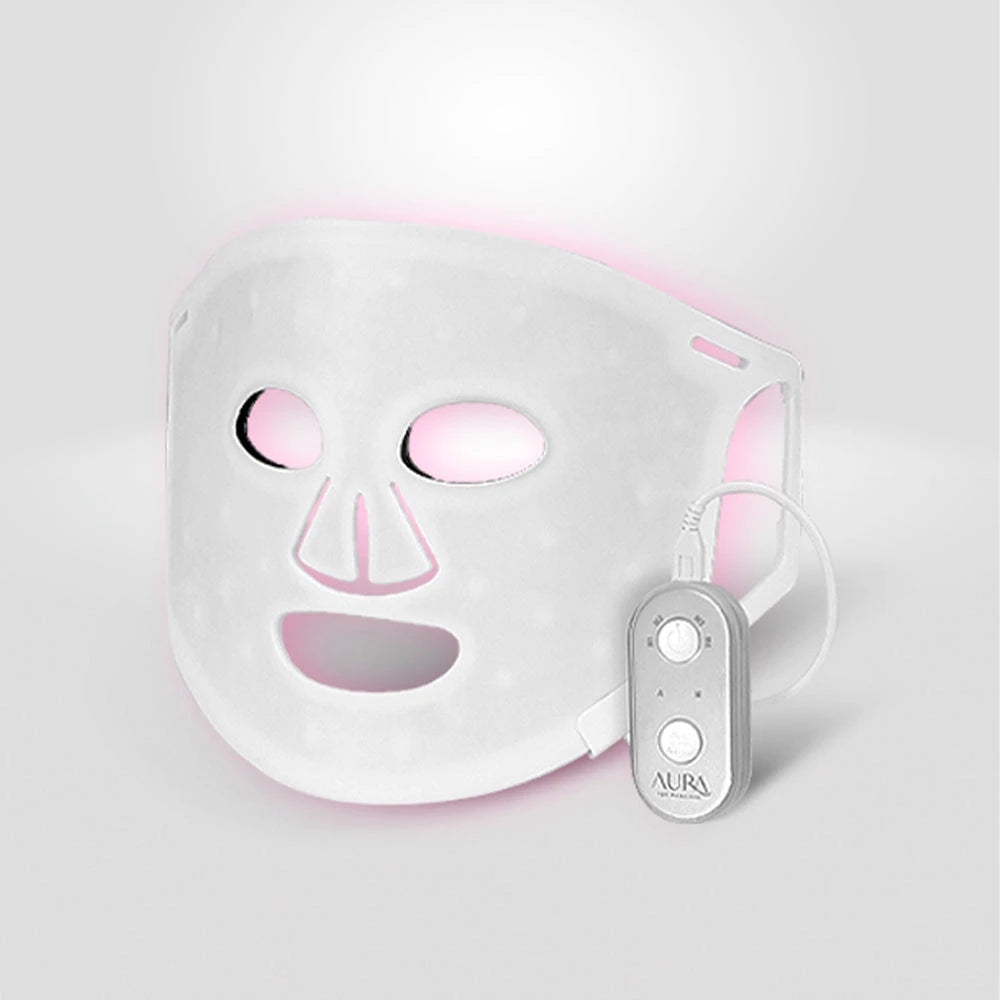 Close-up of 100-LED Light Therapy Mask