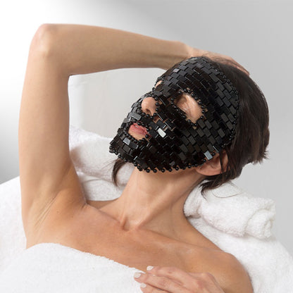 Aura Zen Natural Obsidian Stress Relief Face Mask by Aral Beauty